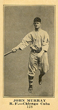 1916 Sporting News & Blank John Murray #128 Baseball Card