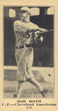 1916 Sporting News & Blank Bob Roth #145 Baseball Card