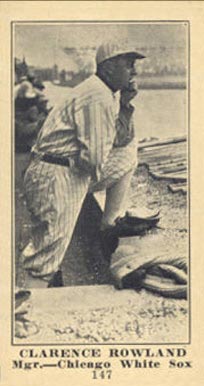 1916 Sporting News & Blank Clarence Rowland #147 Baseball Card