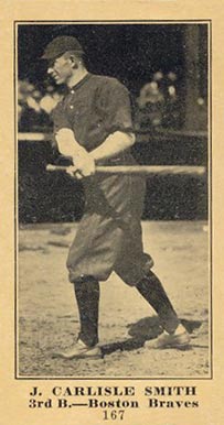 1916 Sporting News & Blank J. Carlisle Smith #167 Baseball Card