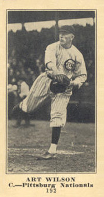 1916 Sporting News & Blank Art Wilson #192 Baseball Card