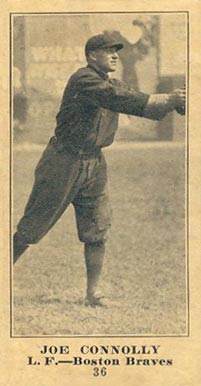 1916 Sporting News & Blank Joe Connolly #36 Baseball Card