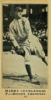 1916 Sporting News & Blank Harry Coveleskie #40 Baseball Card