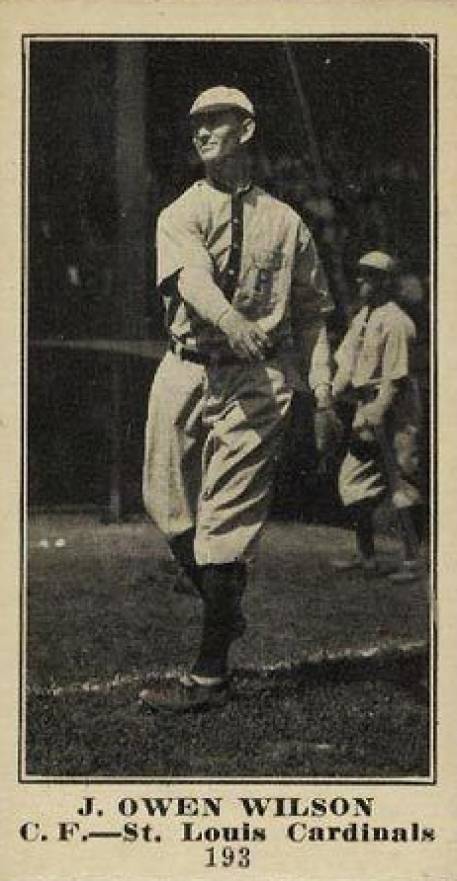 1916 Sporting News & Blank J. Owen Wilson #193 Baseball Card