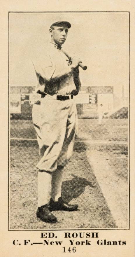1916 Sporting News & Blank Ed. Roush #146 Baseball Card