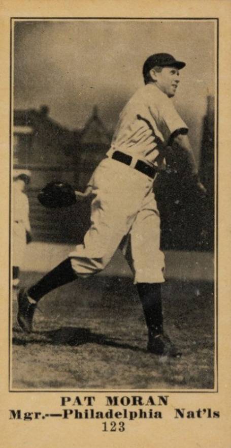 1916 Sporting News & Blank Pat Moran #123 Baseball Card