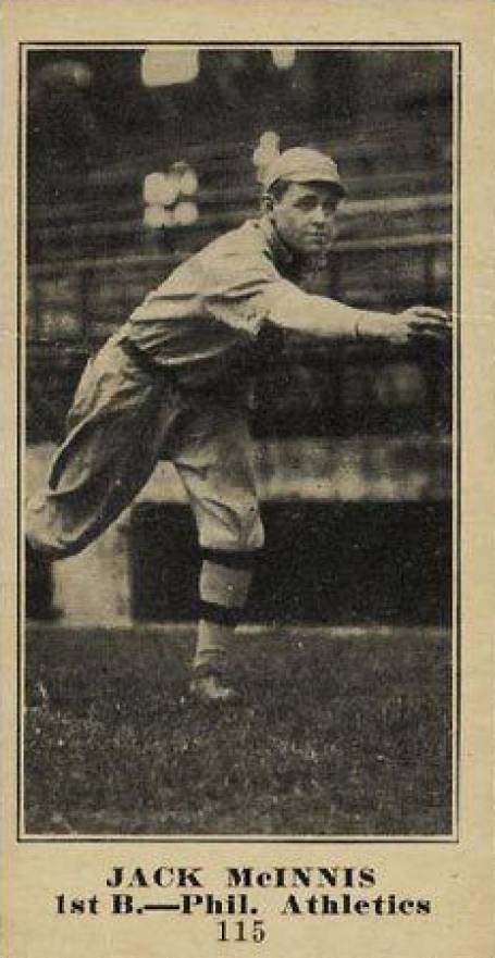 1916 Sporting News & Blank Jack McInnis #115 Baseball Card