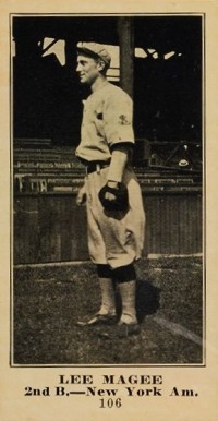 1916 Sporting News & Blank Lee Magee #106 Baseball Card