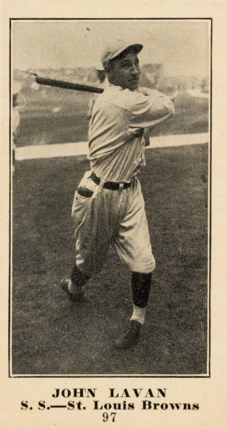 1916 Sporting News & Blank John Lavan #97 Baseball Card