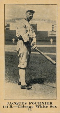 1916 Sporting News & Blank Jacques Fournier #63 Baseball Card