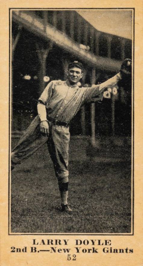 1916 Sporting News & Blank Larry Doyle #52 Baseball Card