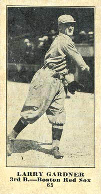 1916 Sporting News & Blank Larry Gardner #65 Baseball Card