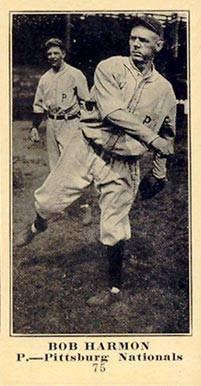1916 Sporting News & Blank Bob Harmon #75 Baseball Card