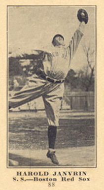 1916 Sporting News & Blank Harold Janvrin #88 Baseball Card