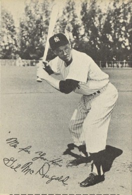 1959 Yoo Hoo Gil McDougald # Baseball Card