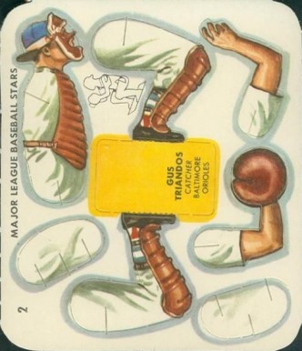 1957 Swift Meats Gus Triandos #2 Baseball Card