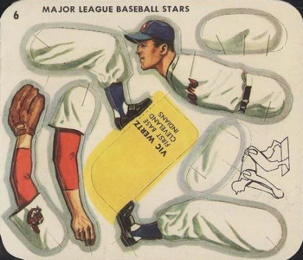 1957 Swift Meats Vic Wertz #6 Baseball Card