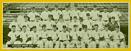 1951 Topps Team Chicago White Sox #6 Baseball Card