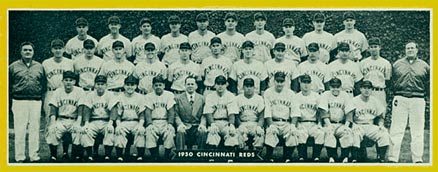 1951 Topps Team Cincinnati Reds #7 Baseball Card