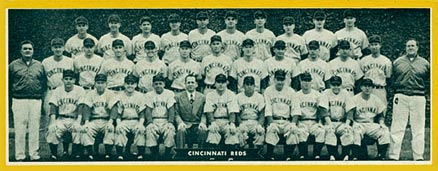 1951 Topps Team Cincinnati Reds #8 Baseball Card