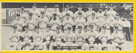 1951 Topps Team New York Giants #10 Baseball Card
