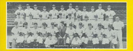 1951 Topps Team Philadelphia Athletics #12 Baseball Card