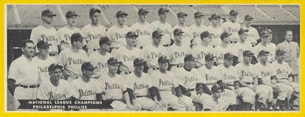 1951 Topps Team Philadelphia Phillies #14 Baseball Card