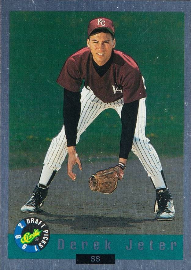 1992 Classic Derek Jeter #BC6 Baseball Card