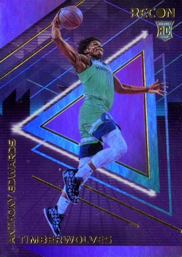 2020 Panini Recon Anthony Edwards #125 Basketball Card