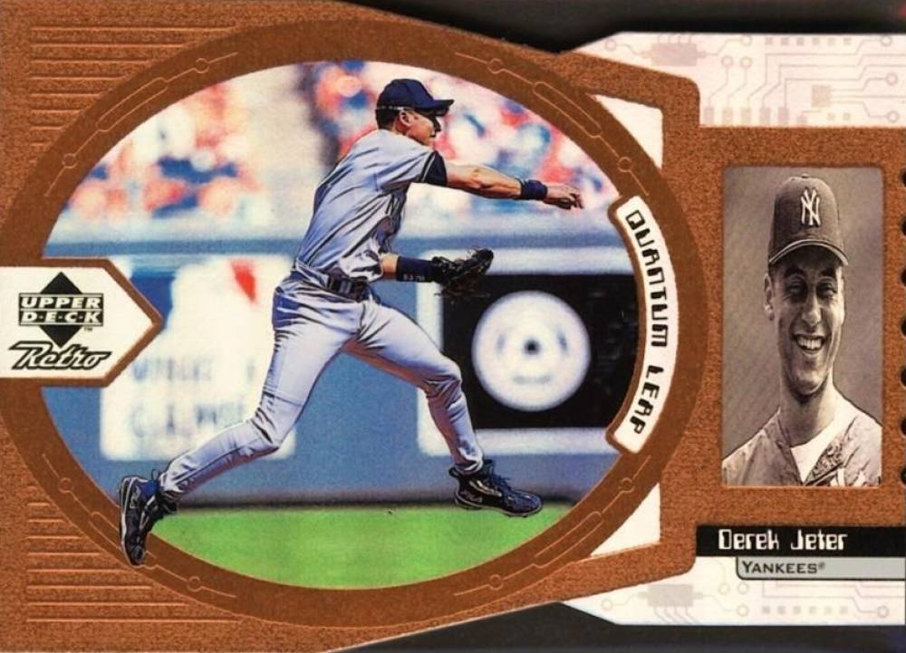 1998 Upper Deck Retro Quantum Leap Derek Jeter #Q22 Baseball Card