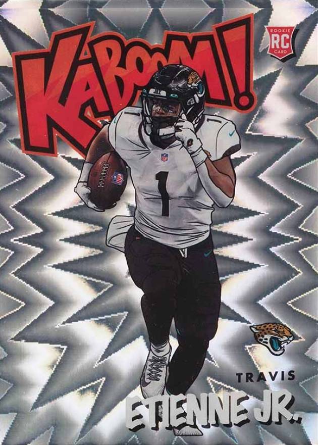 2021 Panini Absolute Kaboom Travis Etienne Jr. #K49 Football Card
