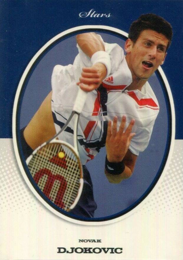 2008 Ace Authentic Grand Slam II Stars Novak Djokovic #S3 Other Sports Card