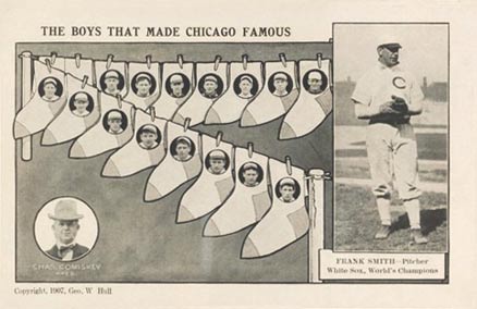 1907 Geo. W. Hull Postcards Frank Smith # Baseball Card