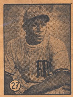 1945 Caramelo Deportivo Cuban League Orestes Minoso #27 Baseball Card
