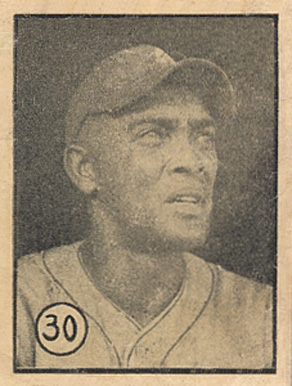 1945 Caramelo Deportivo Cuban League Raymond Brown #30 Baseball Card