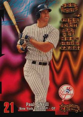 1998 Circa Thunder Paul O'Neill #115 Baseball Card