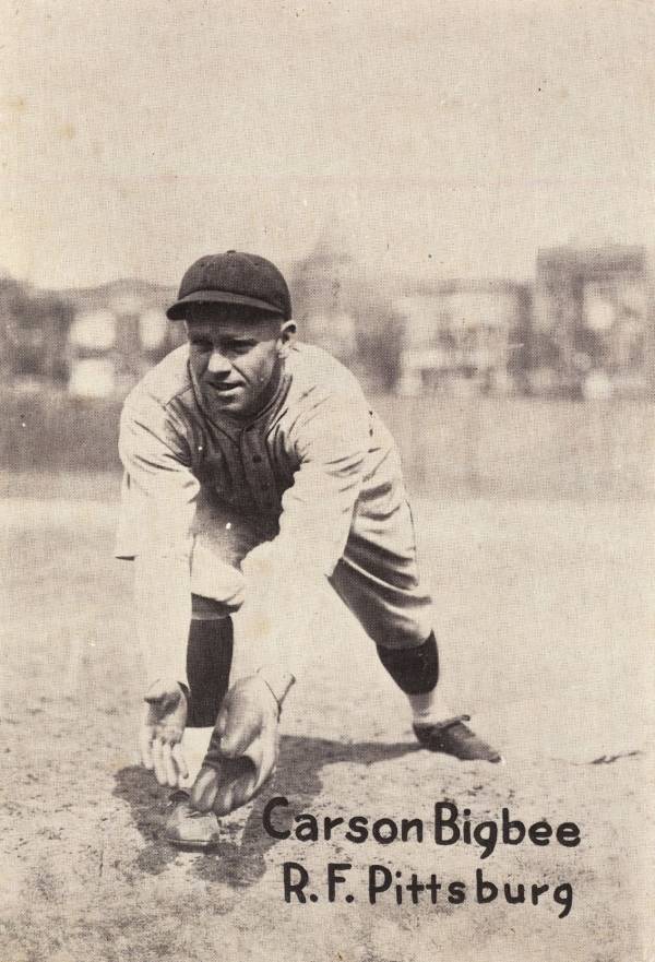 1919 Felix Mendlesohn Carson Bigbee # Baseball Card