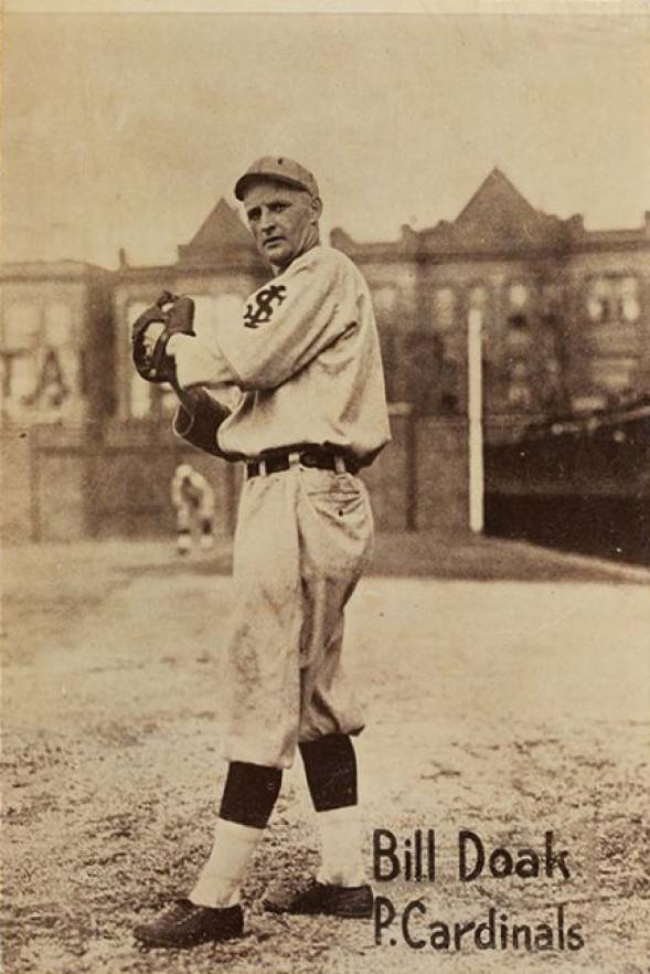 1919 Felix Mendlesohn Bill Doak # Baseball Card