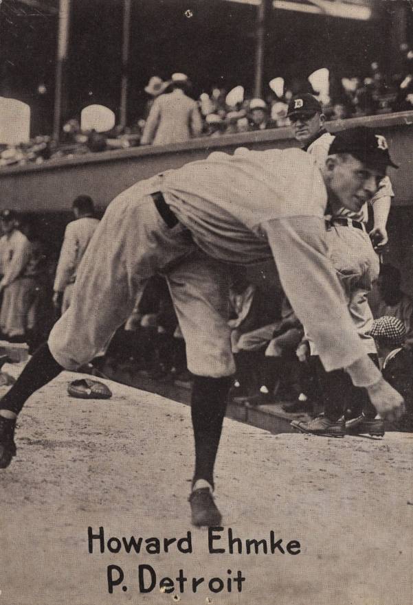 1919 Felix Mendlesohn Howard Ehmke # Baseball Card