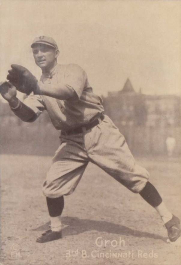 1919 Felix Mendlesohn Heinie Groh # Baseball Card