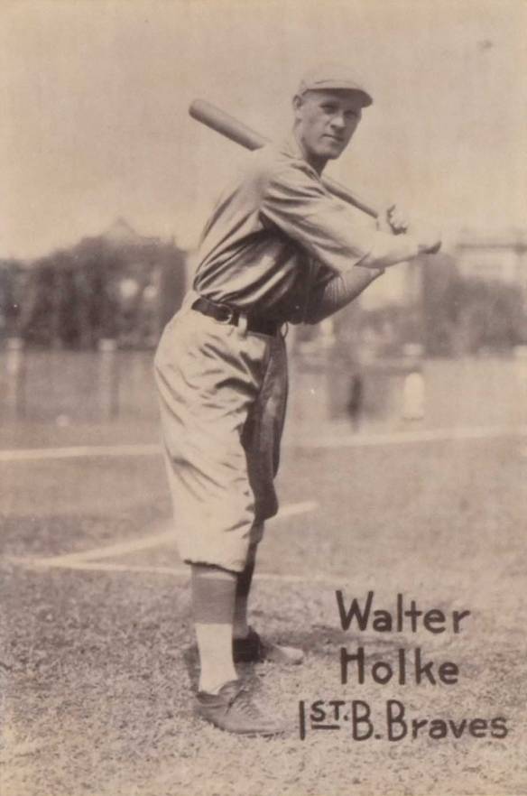 1919 Felix Mendlesohn Walter Holke # Baseball Card