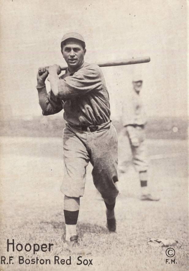 1919 Felix Mendlesohn Harry Hooper # Baseball Card