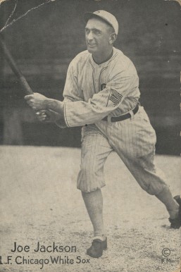 1919 Felix Mendlesohn Joe Jackson # Baseball Card