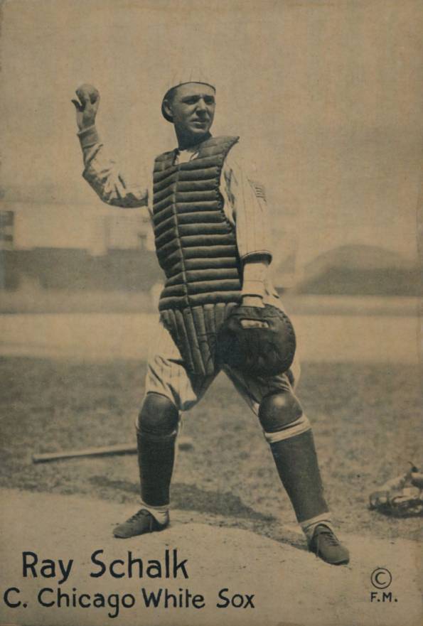 1919 Felix Mendlesohn Ray Schalk # Baseball Card
