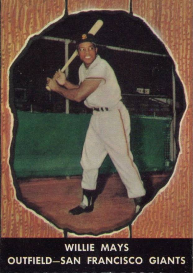 1958 Hires Root Beer Willie Mays #25 Baseball Card