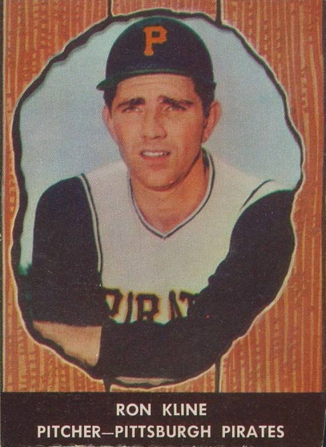 1958 Hires Root Beer Ron Kline #31 Baseball Card