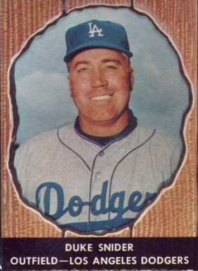 1958 Hires Root Beer Duke Snider #61 Baseball Card