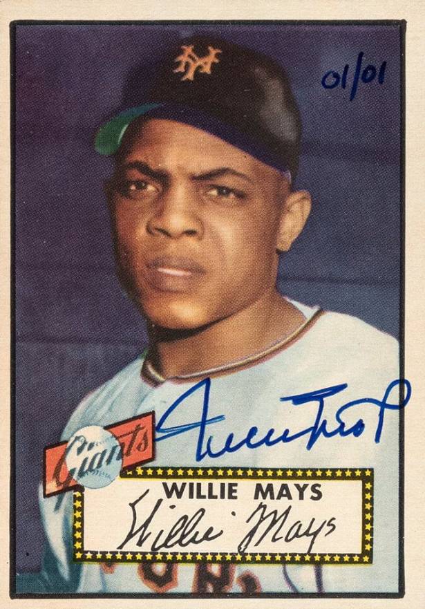 2004 Topps Originals Signature Edition Willie Mays #261 Baseball Card