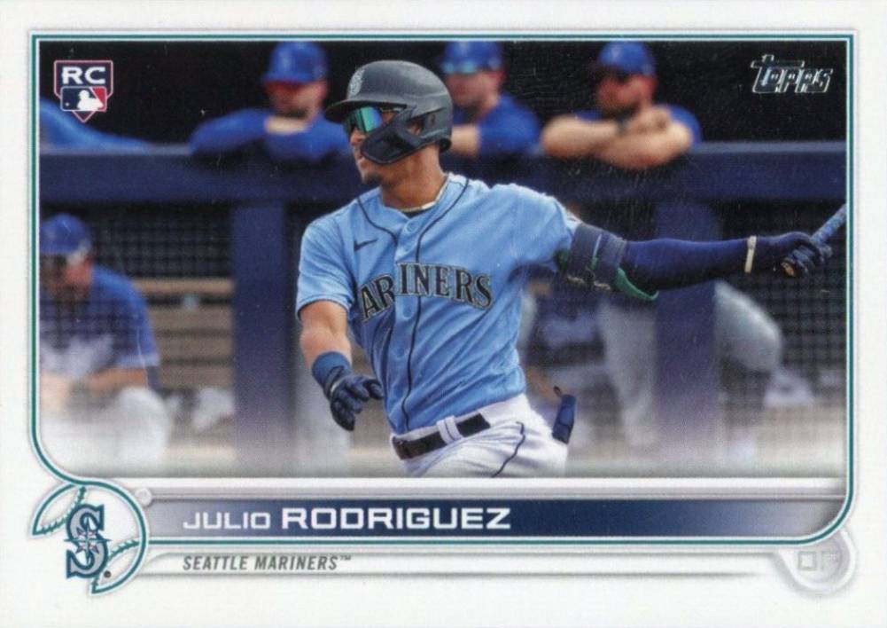 2022 Topps Julio Rodriguez #659 Baseball Card