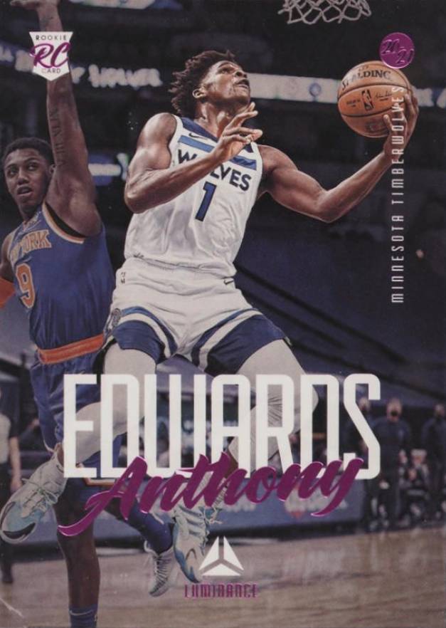 2020 Panini Chronicles Anthony Edwards #143 Basketball Card